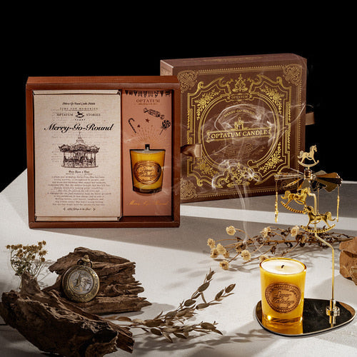 [Gift Packaging] OPTATUM Candle & Mobile Set (3 Scents)