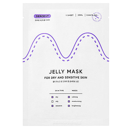 DERCENT Jelly Mask for Dry And Sensitive Skin 25ml