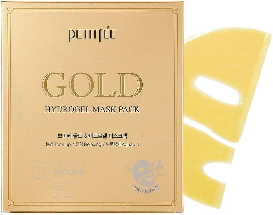 Petitfee Gold Hydrogel Mask Pack 5ea/box