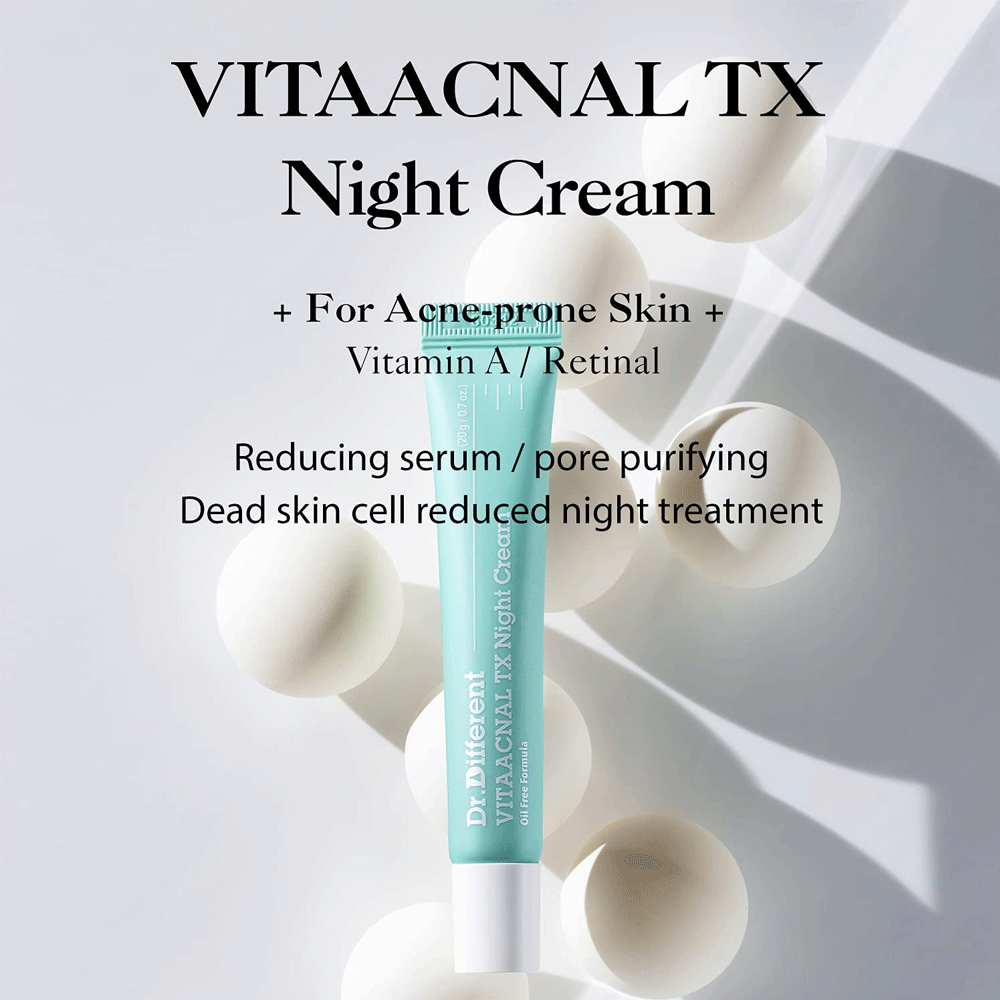 Dr. Different Vita Acnal TX Night Cream 20g