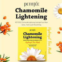 PETITFEE Chamomile Lightening Hydrogel Face Mask 5ea
