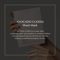 ONEOSEVEN Avocado Cuddle Sheet Mask 25g * 5ea
