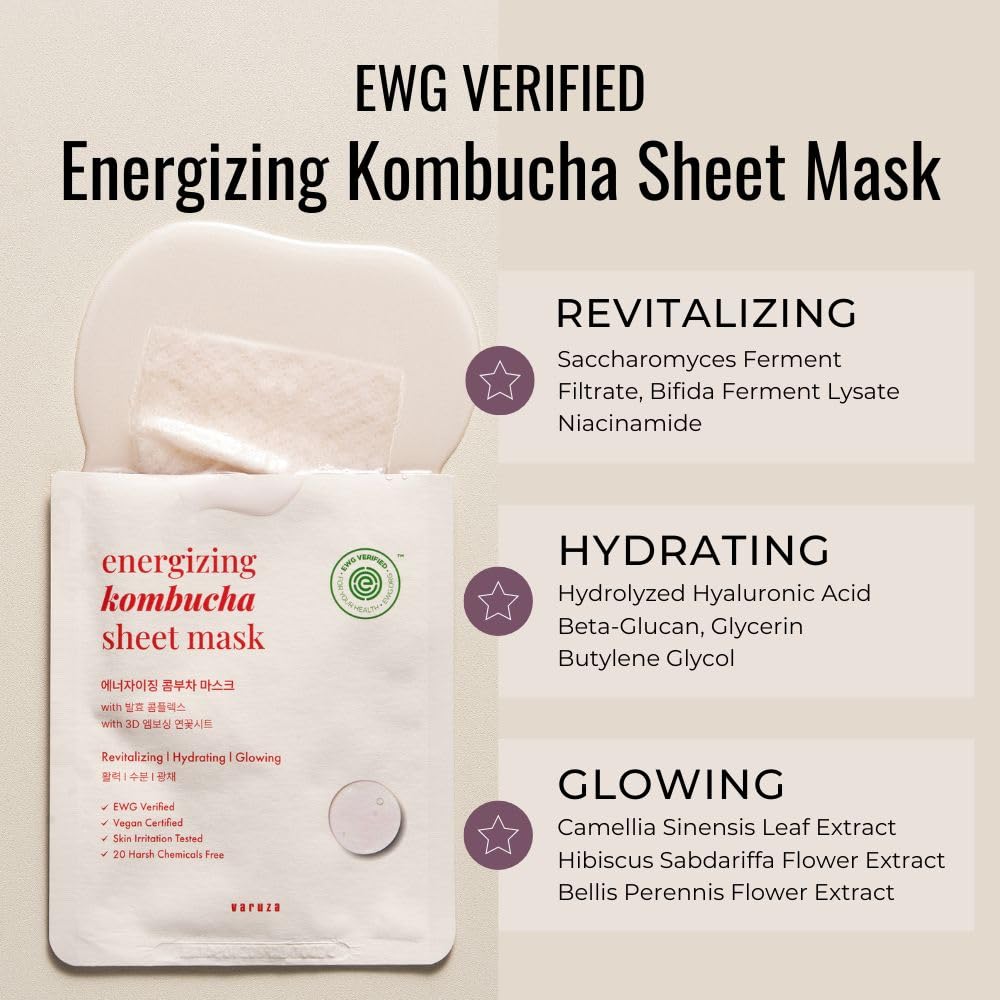 varuza Sheet Mask 25g/30g 10ea