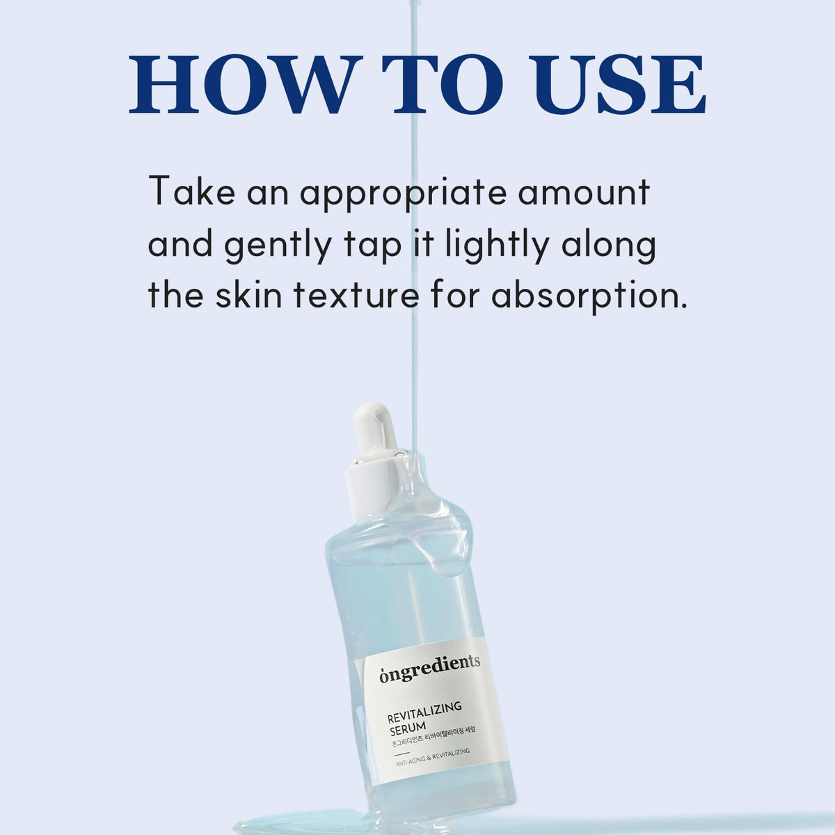 Ongredients Revitalizing Serum 50ml