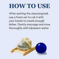 Ongredients Butterfly Pea Cleansing Ball 110g