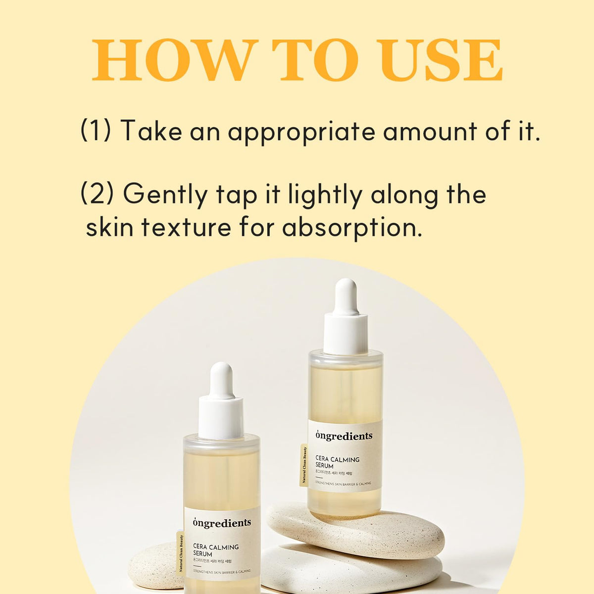 Ongredients Cera Calming Serum 50ml