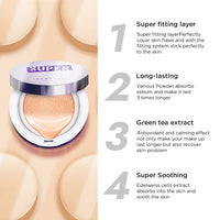 DEWYCEL Super Plus Cushion SPF50+ PA+++ 15g