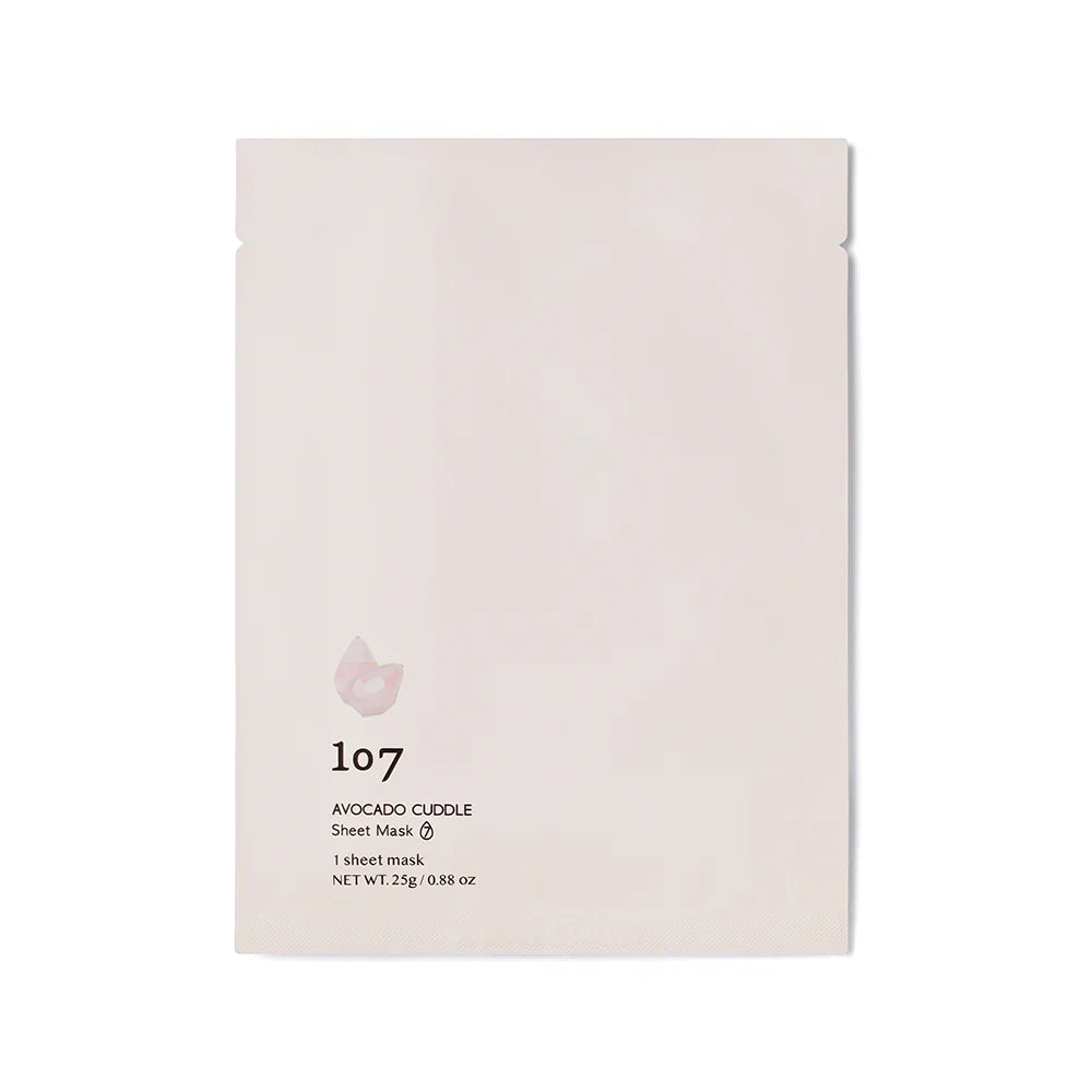ONEOSEVEN Avocado Cuddle Sheet Mask 25g * 5ea