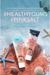 PERIOE Himalayan Pink Salt Toothpaste, Floral Mint 100g
