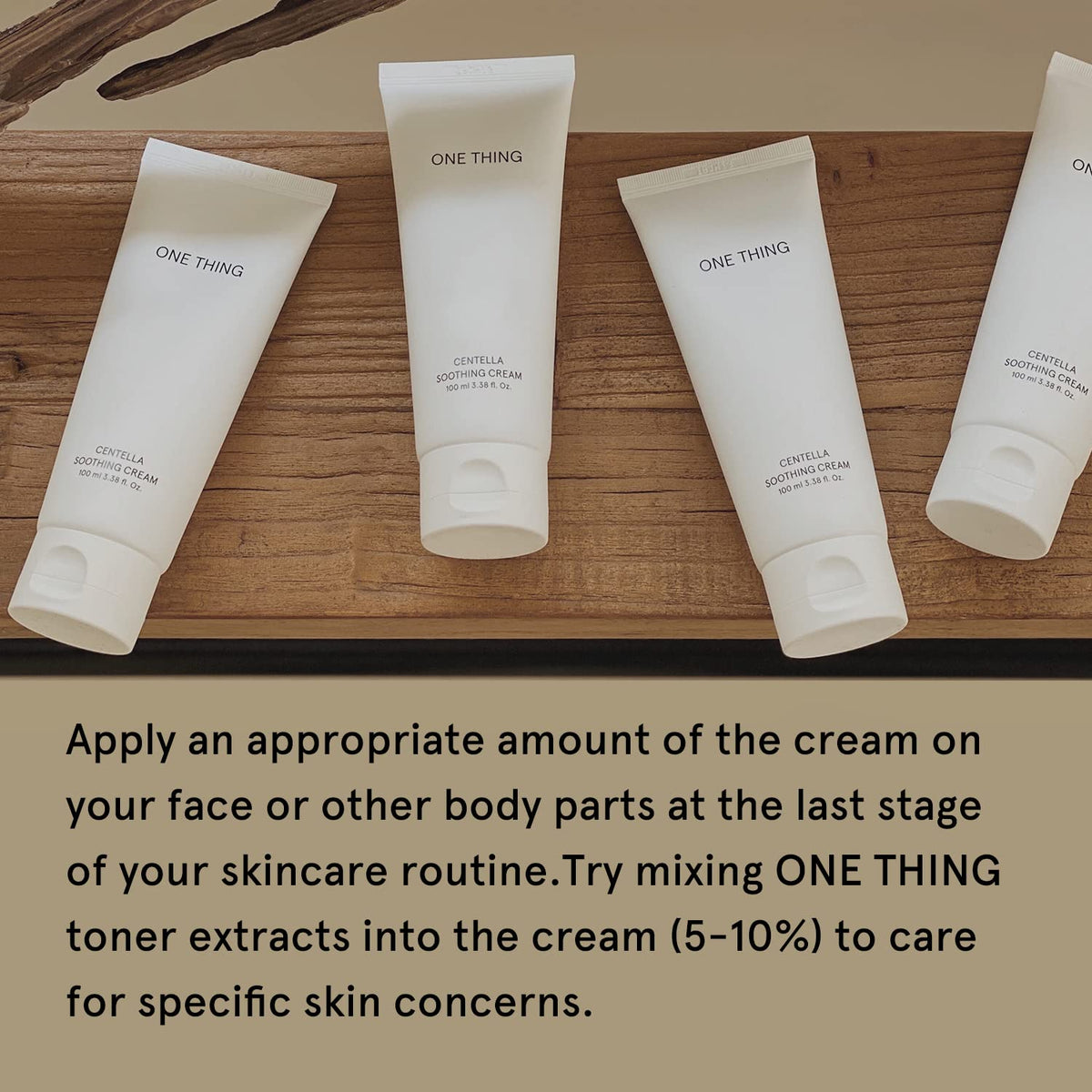 ONE THING Centella Soothing Cream 100ml