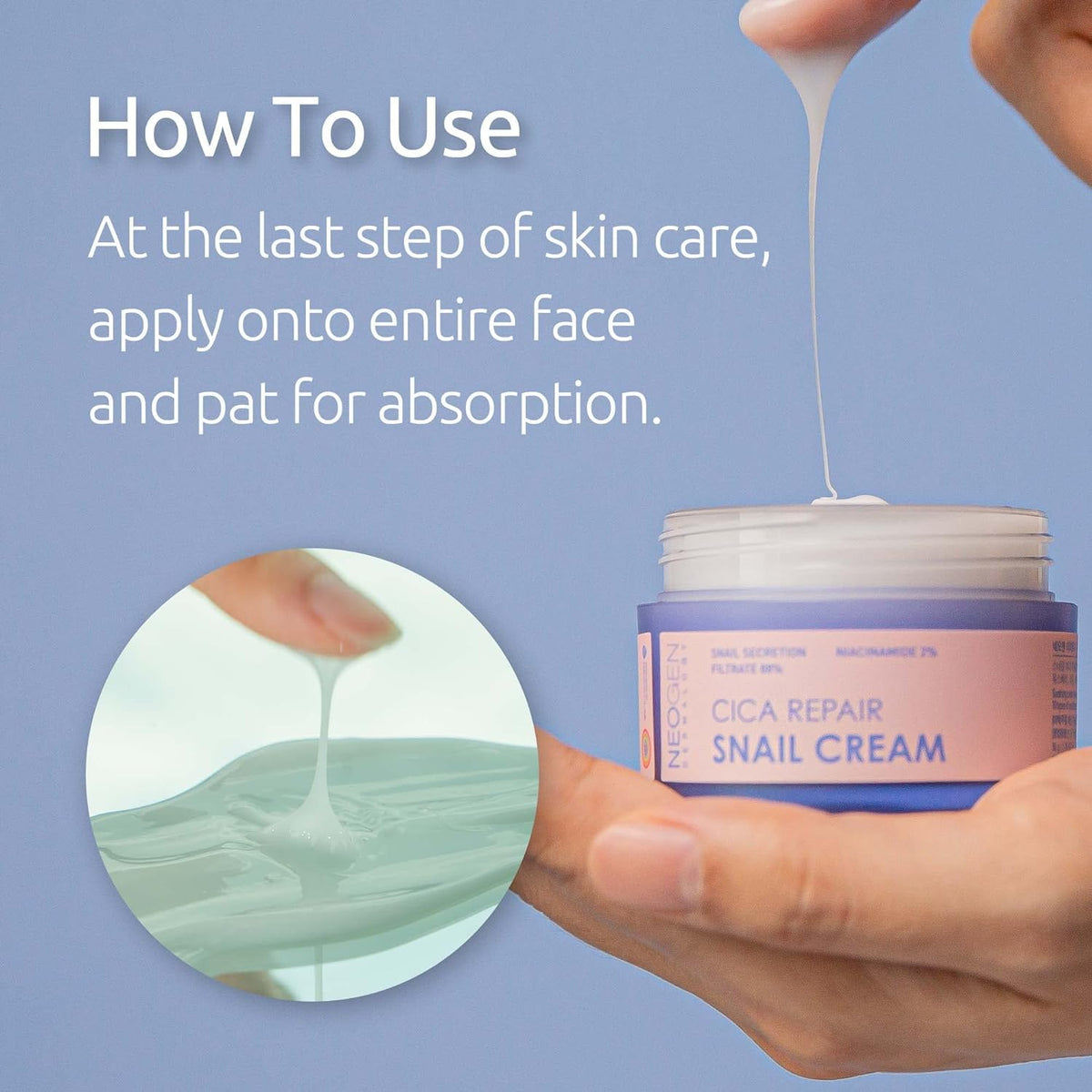 NEOGEN Dermalogy Cica Repair Snail Cream 50ml