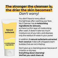 numbuzin No.2 Deep Clean Fresh Cream Cleanser 120ml