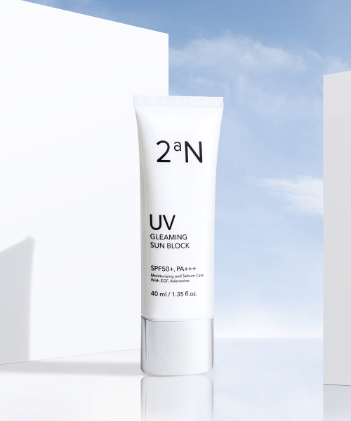 2aN Gleaming Sun Block SPF50+ PA+++ 40ml