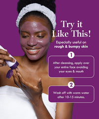 papa recipe Eggplant Clearing Mud Cream Mask 100ml