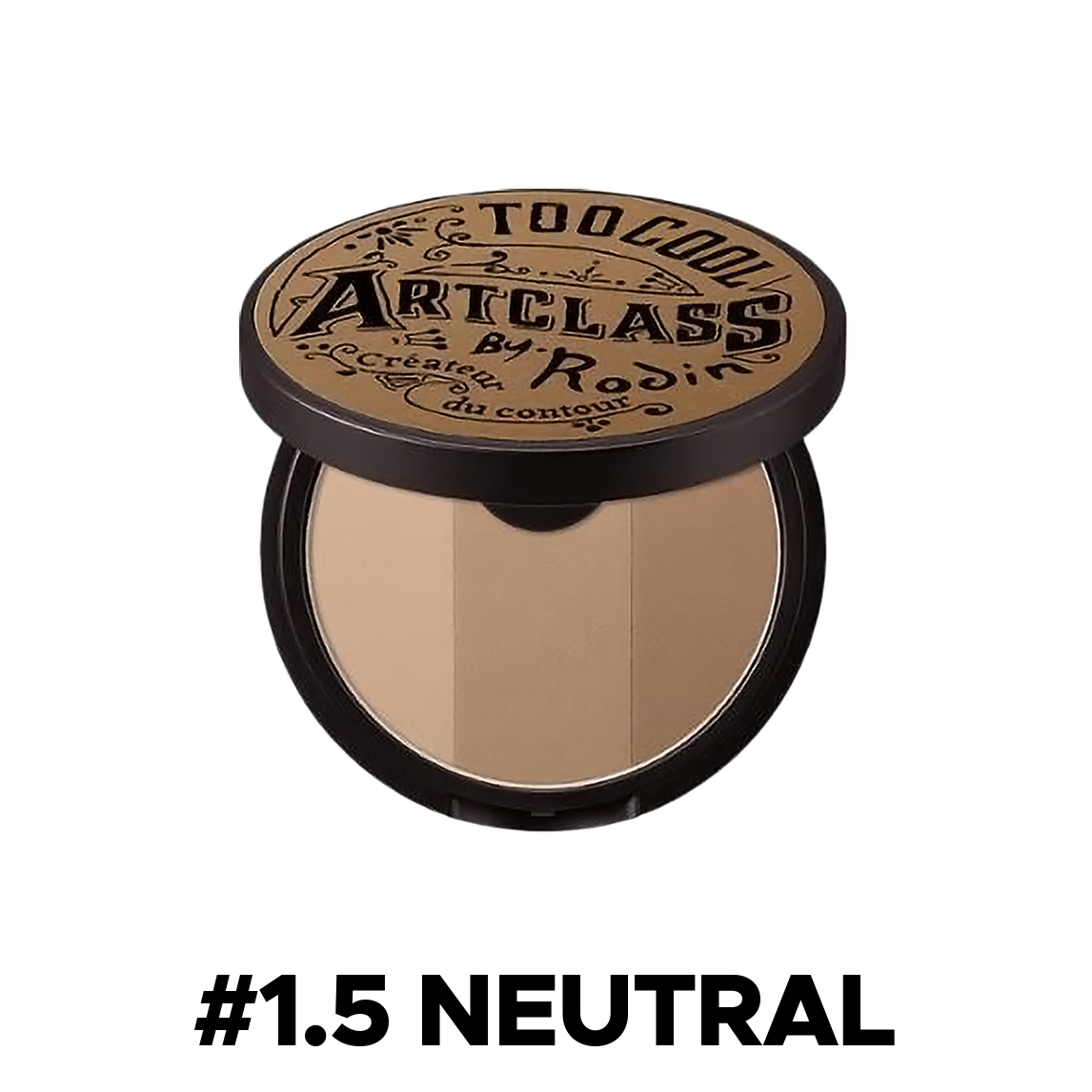 too cool for school Art Class by Rodin 3-Color Face Shading, Contour 9.5g (3 Colors)