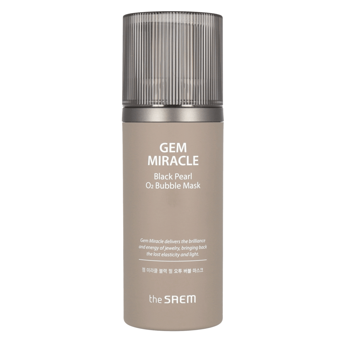 the SAEM Gem Miracle Black Pearl O2 Bubble Mask 105g