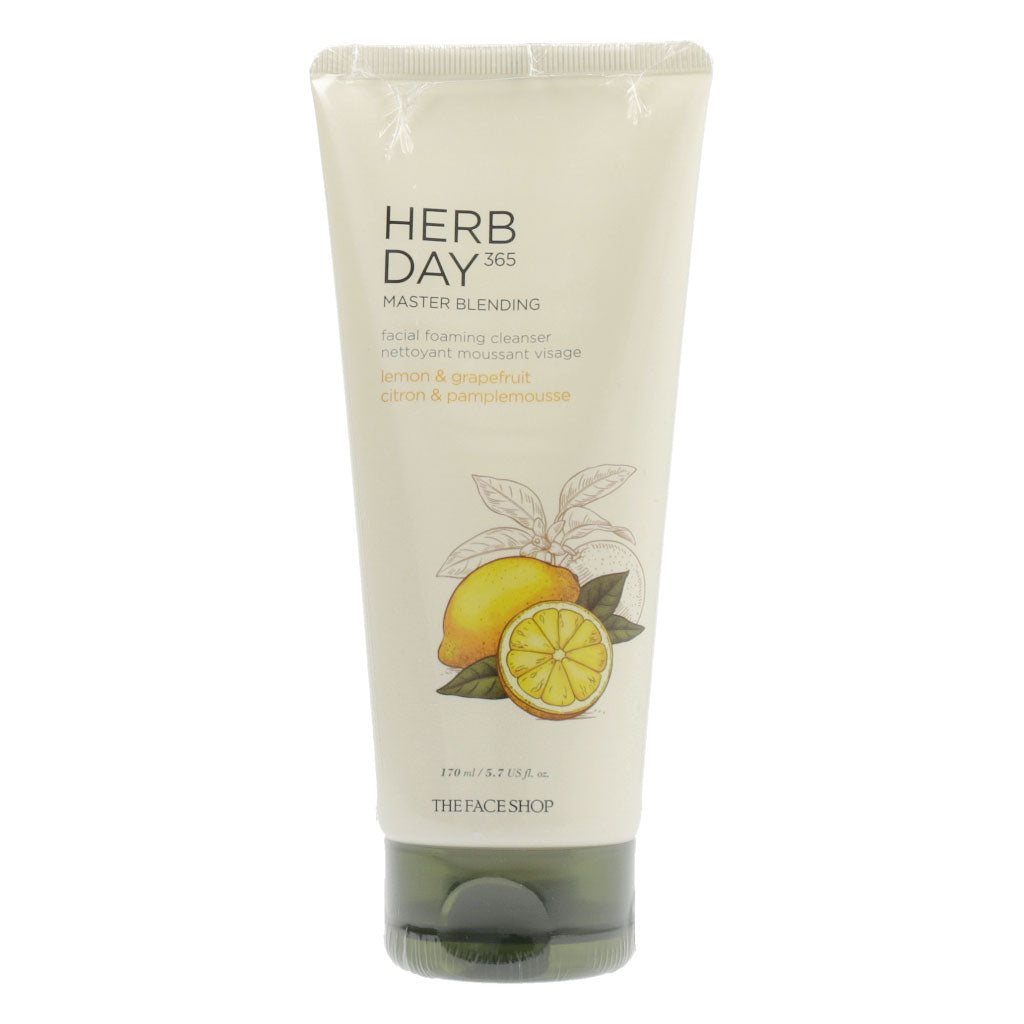 [Expiration imminen] THE FACE SHOP Herb Day 365 Master Blending Cleanser 170ml Lemon