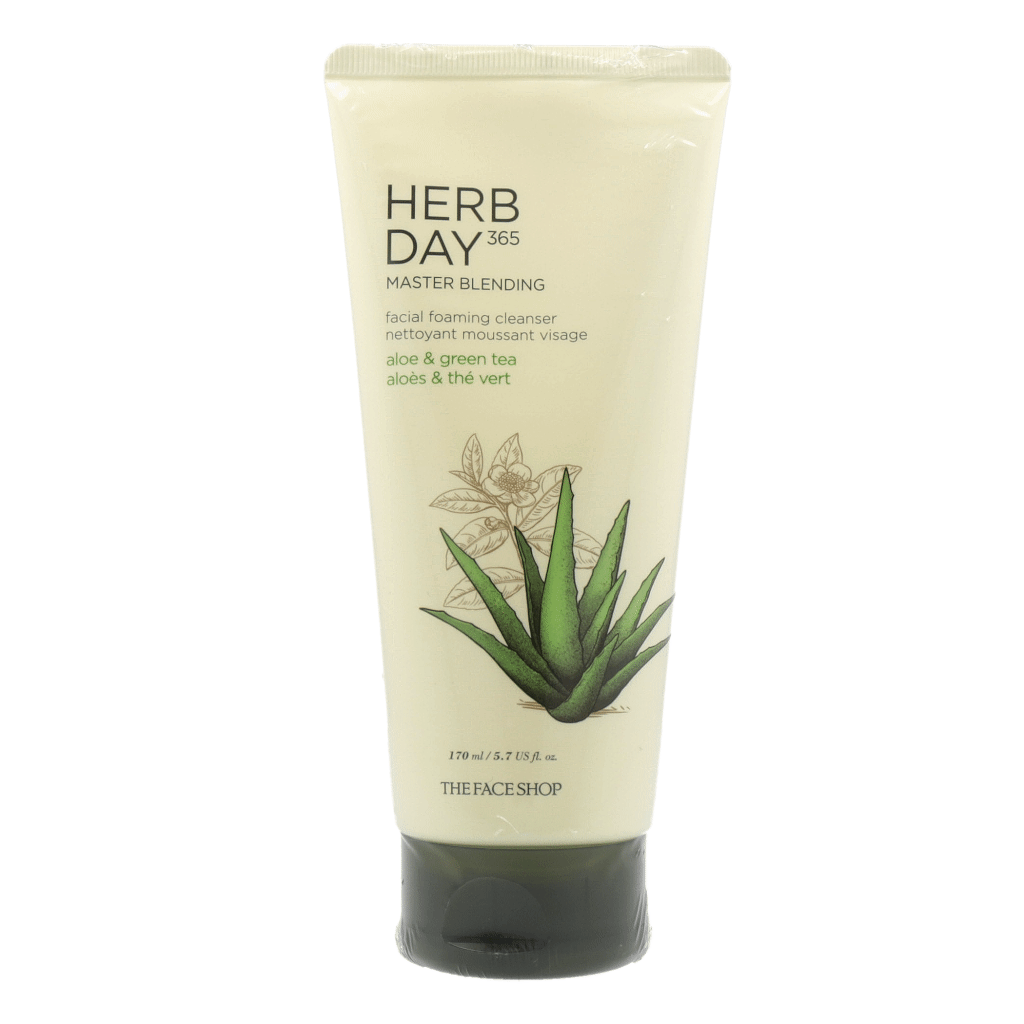 [Expiration imminen] THE FACE SHOP Herb Day 365 Master Blending Cleanser 170ml Aloe