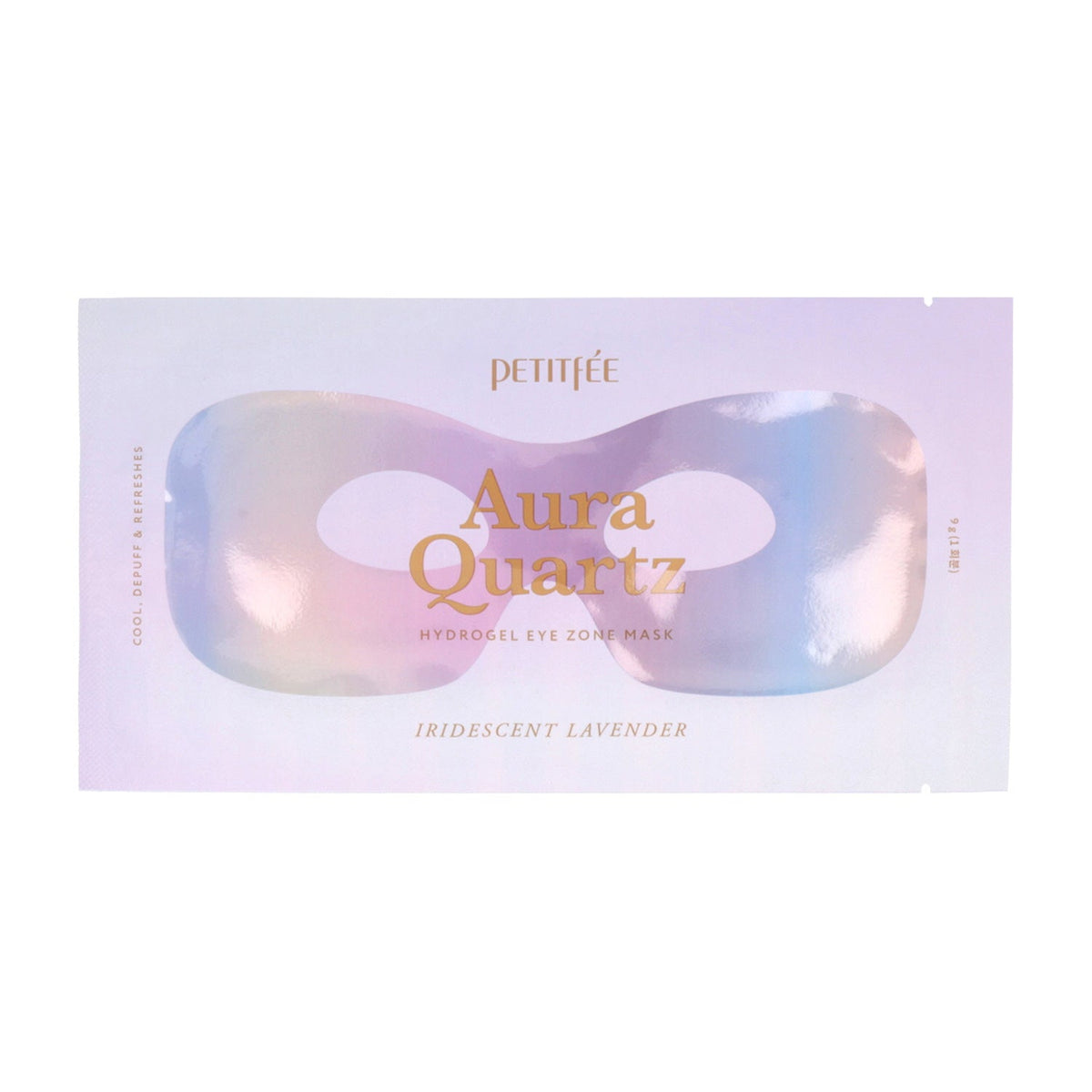 PETITFEE Aura Quartz Hydrogel Eye Zone Mask Iridescent Lavender 1EA