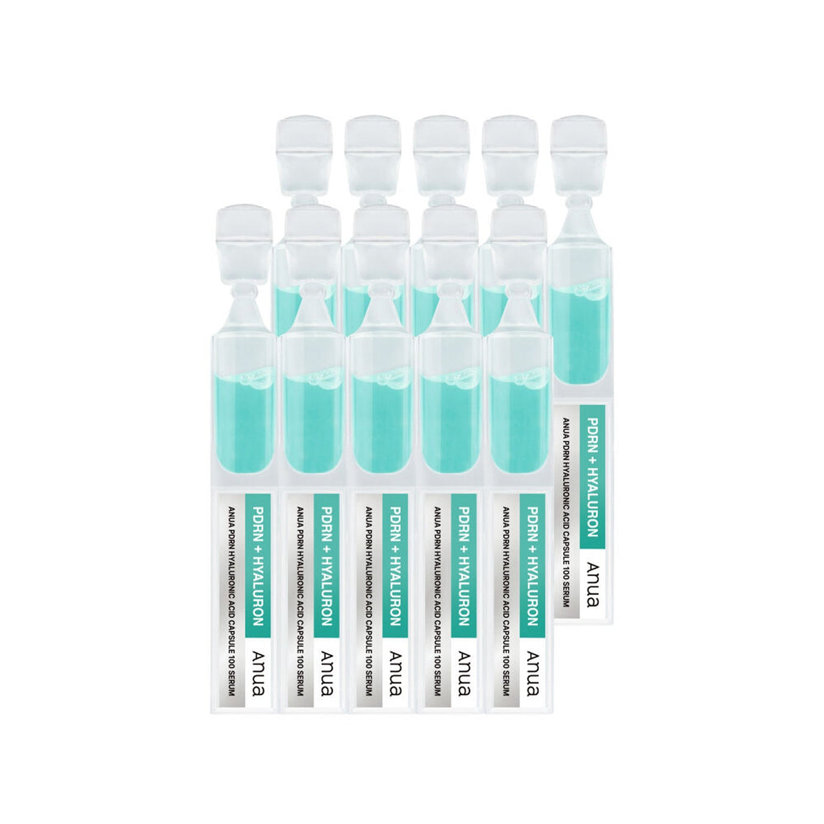 Anua PDRN Hyaluronic Acid Capsule 100 Serum 1ml x 10ea