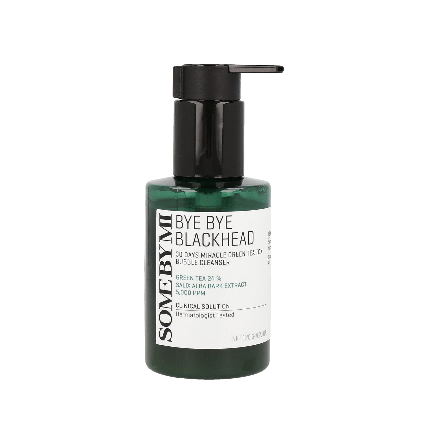 [Time Deal] SOME BY MI Bye Bye Blackhead 30 Days Miracle Green Tea Tox Bubble Cleanser 120g