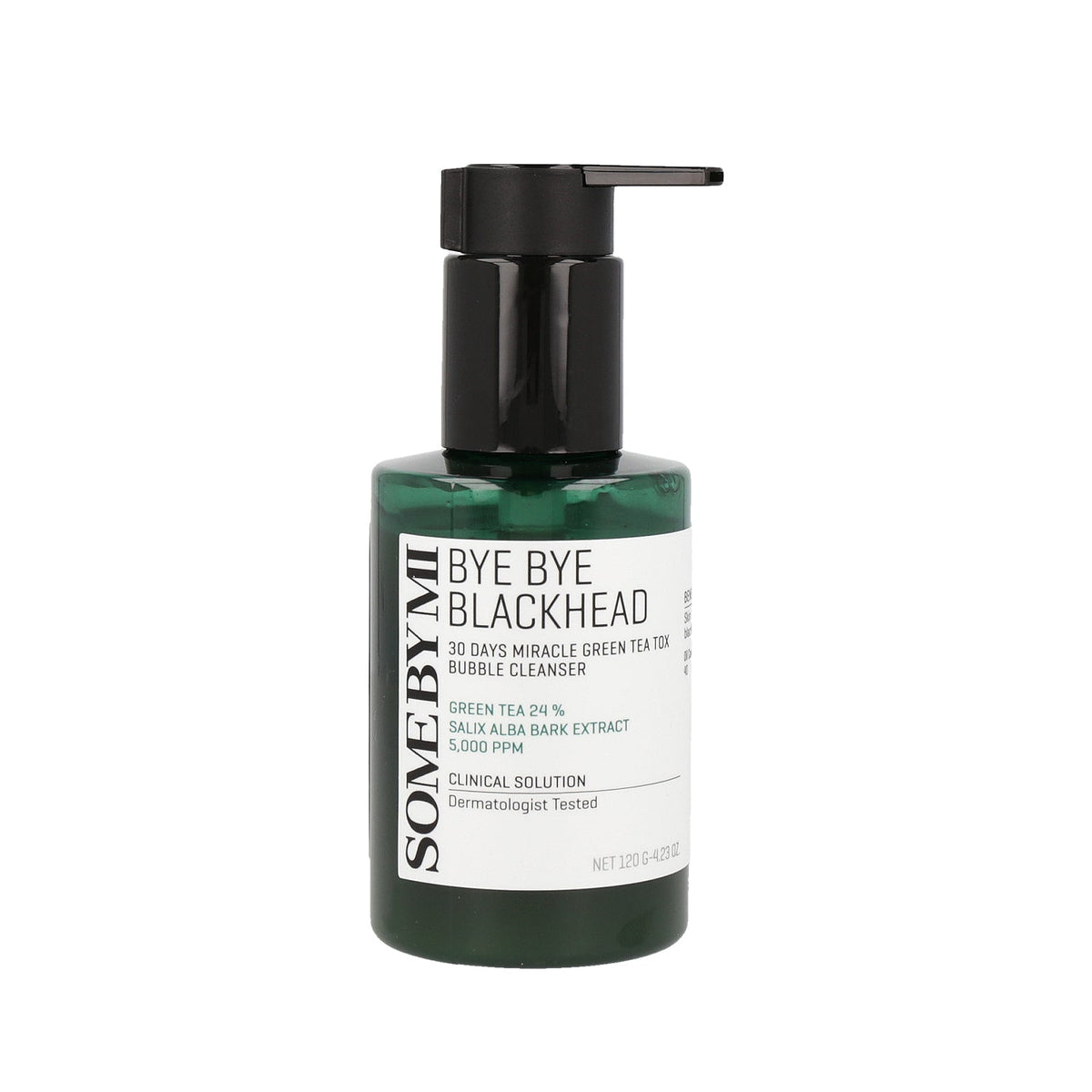 [Time Deal] SOME BY MI Bye Bye Blackhead 30 Days Miracle Green Tea Tox Bubble Cleanser 120g