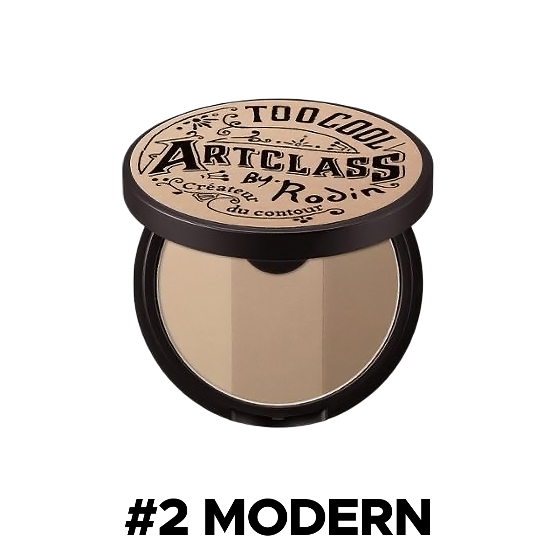 too cool for school Art Class by Rodin 3-Color Face Shading, Contour 9.5g (3 Colors)