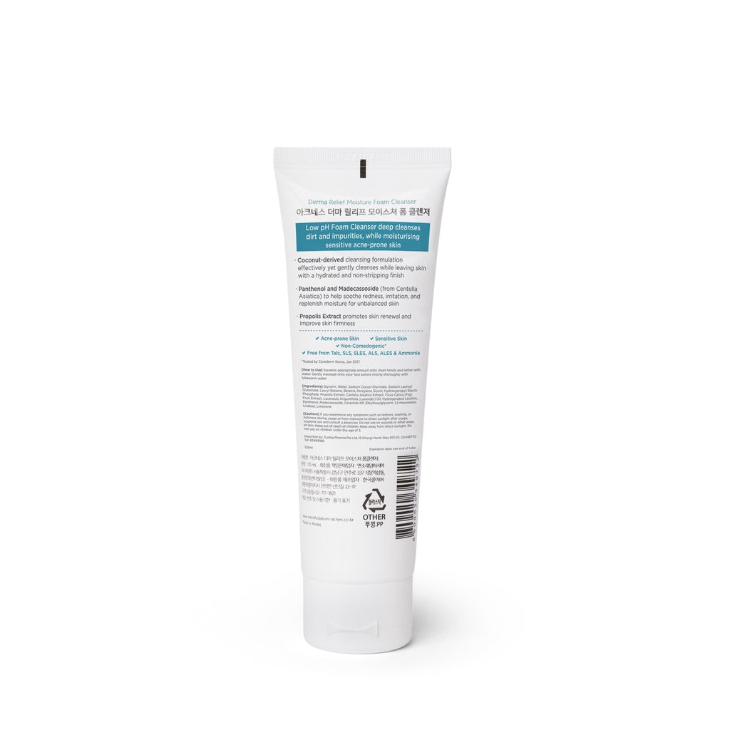 ACNES Derma Relief Moisture Foam Cleanser 200ml