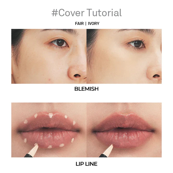 NAMING. Skin Fit Concealer Brush 2.2ml (3 Colors)