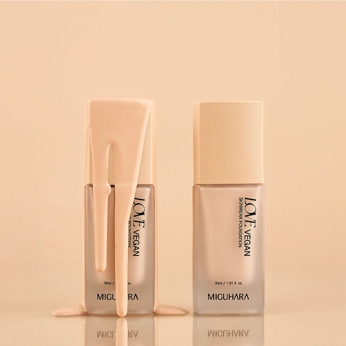 MIGUHARA Love Vegan Skin Foundation No.21 Light Beige SPF30 PA+++