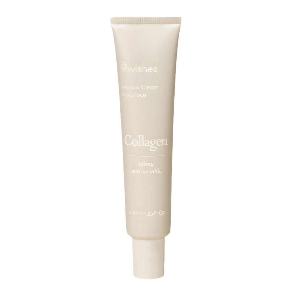 9wishes Collagen Ampule Eye & Face Cream 40ml