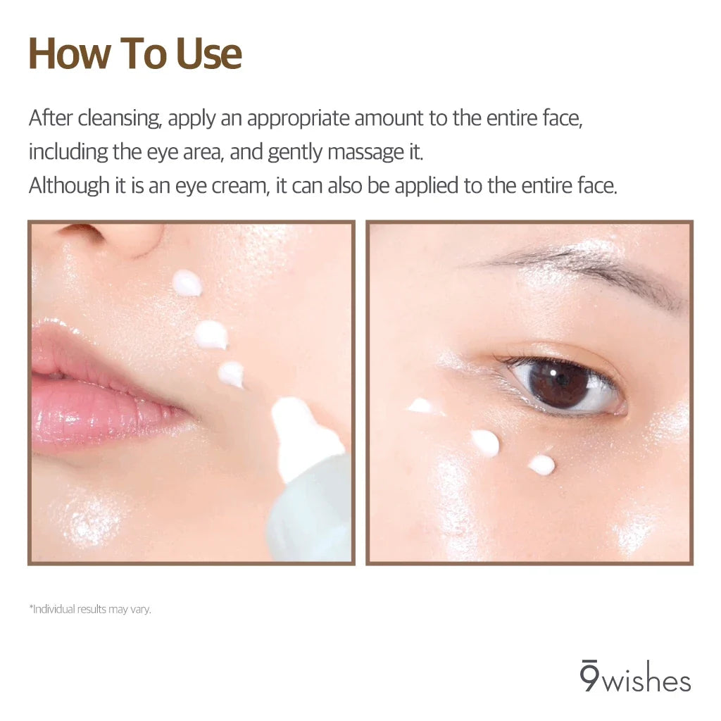 9wishes Collagen Ampule Eye & Face Cream 40ml