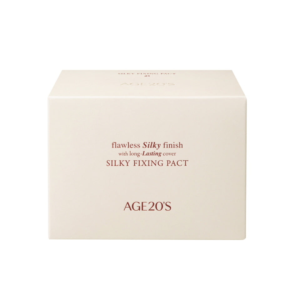AGE20's Silky Fixing Pact SPF50+ PA++++ 14g