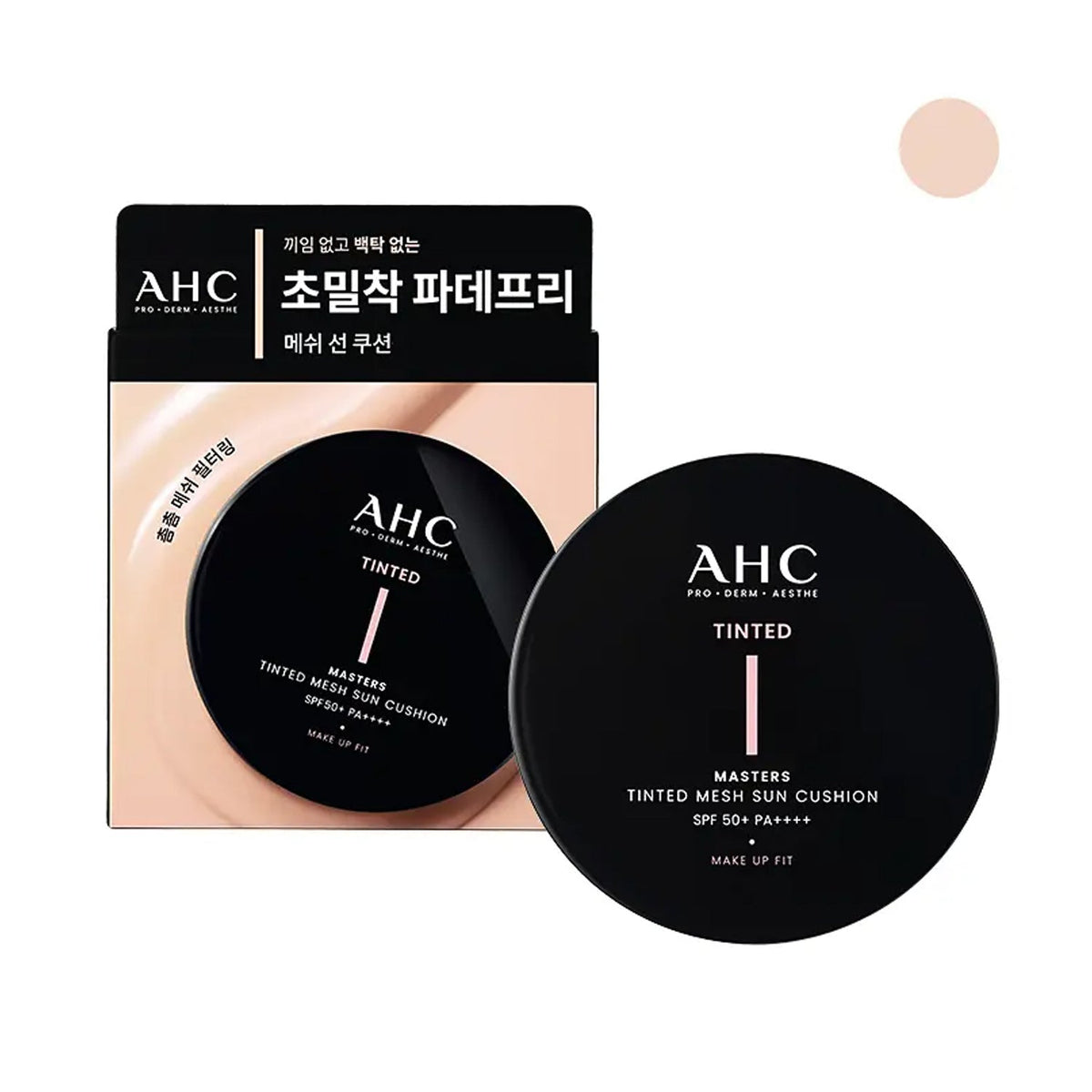 AHC Masters Tinted Mesh Sun Cushion 15g 2 Colors