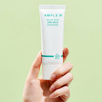 AMPLE:N Solar Shot Zinc Mild Suncream SPF50+ PA++++ 40ml