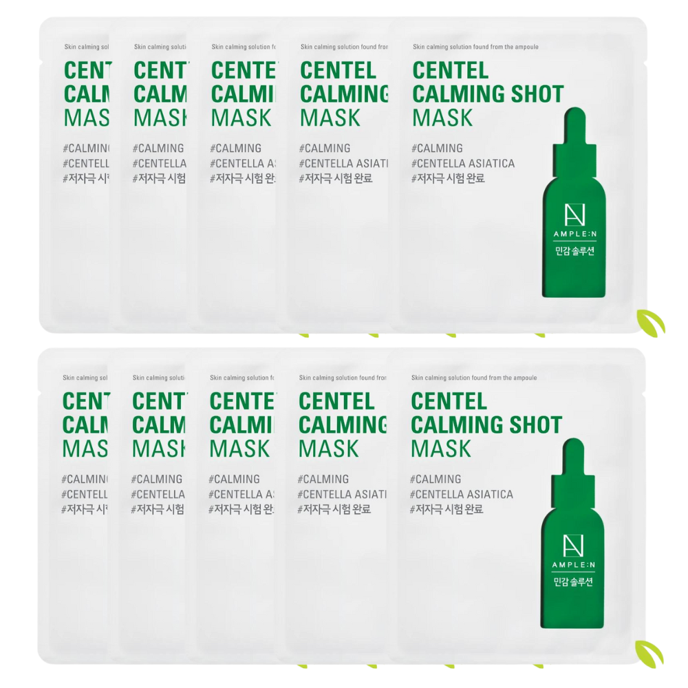 AMPLE:N Centel Calming Shot Mask 25ml*10ea