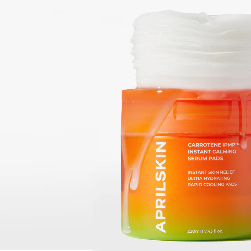 APRILSKIN Carrotene IPMP Instant Calming Serum Pads 220ml 80ea