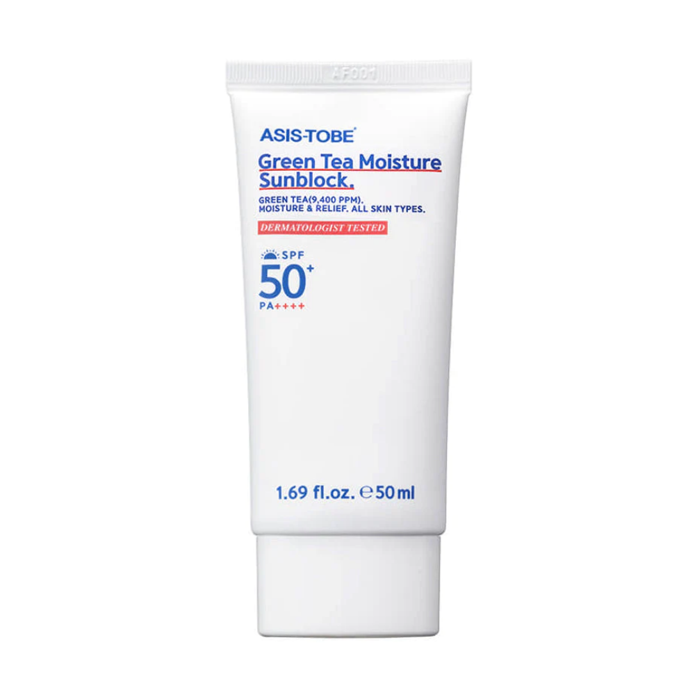 ASIS-TOBE Green Tea Moisture Sunblock SPF 50+ PA++++ 50ml
