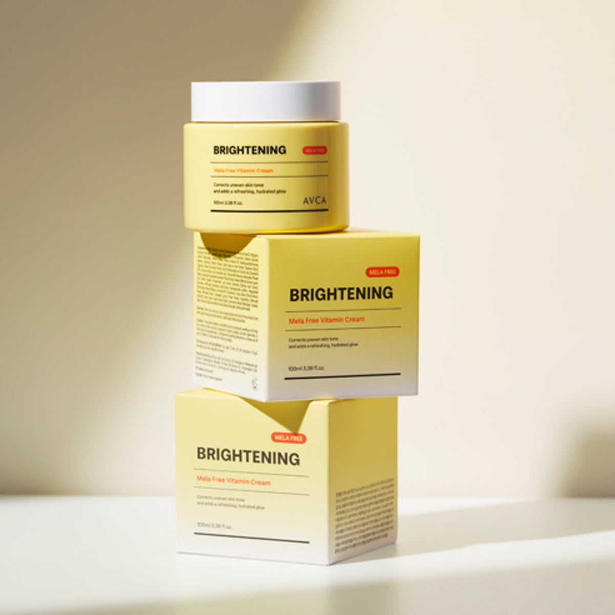 AVCA Mela Free Vitamin Brightening Cream 100ml