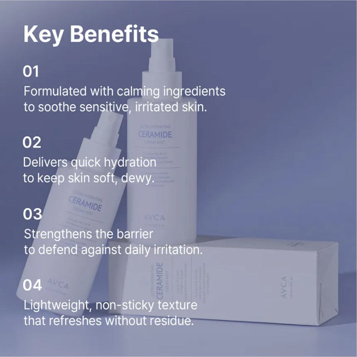 AVCA Ultra Hydrating Ceramide Cream Mist 150ml