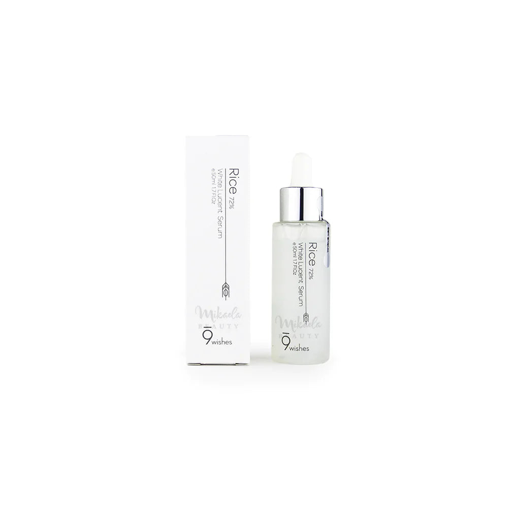 9wishes Rice 72% White Lucent Serum 50ml