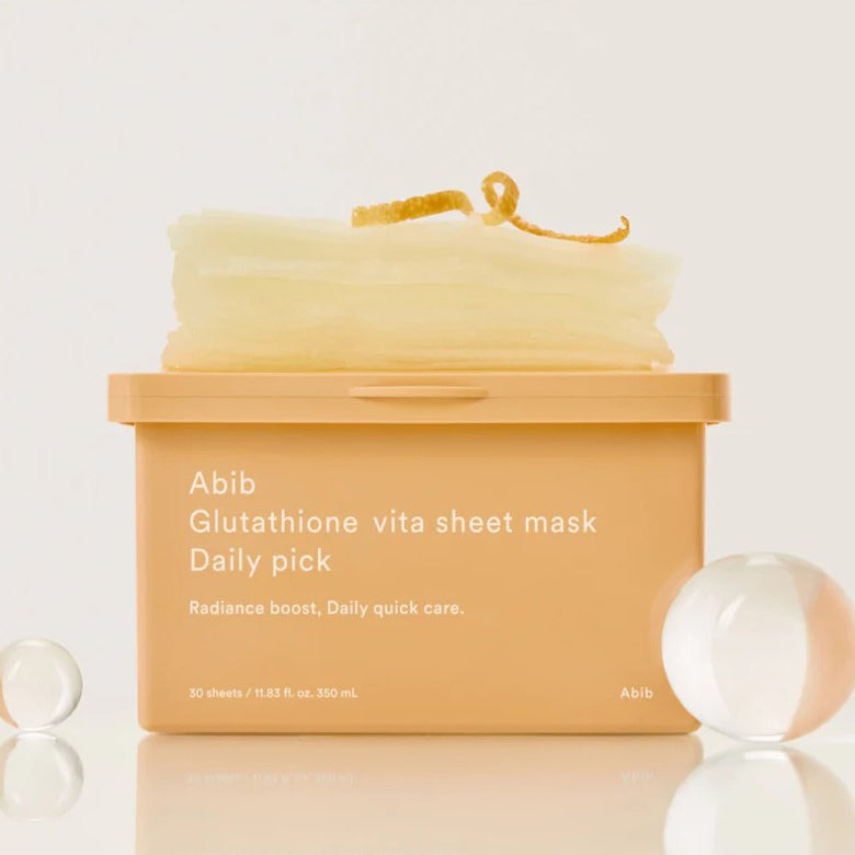Abib Glutathione Vita Sheet Mask Daily Pick 350ml 30ea