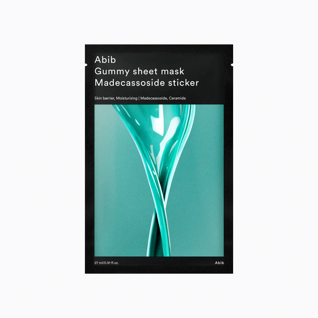 Abib Gummy Sheet Mask Madecassoside Sticker 10P