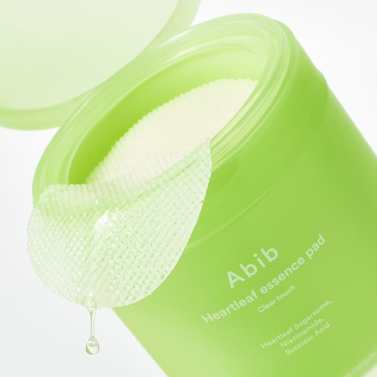 Abib Heartleaf Essence Pad Clear Touch 70 Sheets