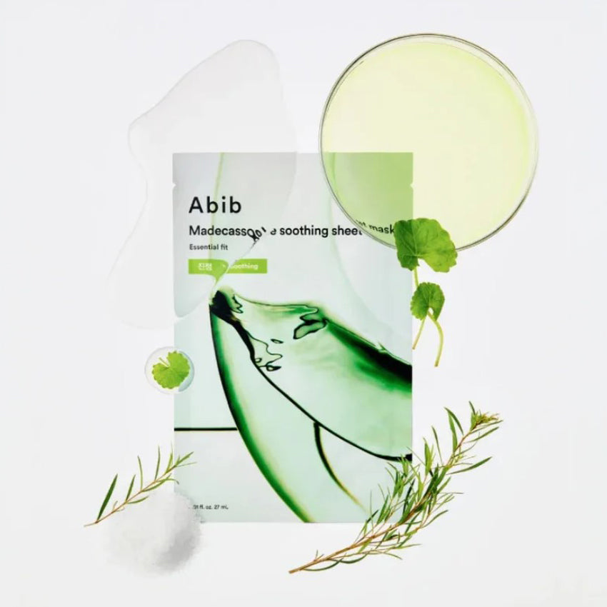Abib Madecassoside Soothing Sheet Essential Fit 27ml 10ea