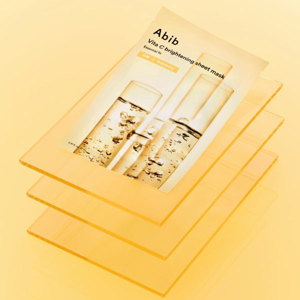 Abib Vita C Whitening Sheet Mask Essential Fit 27ml 10ea