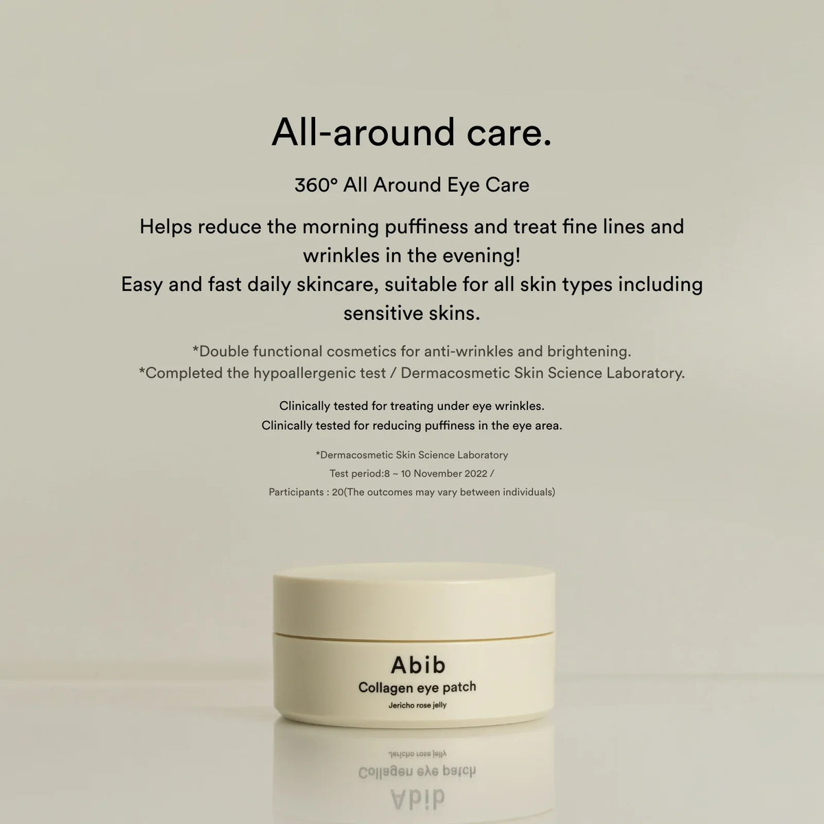 Abib Collagen Eye Patch 90g #Jericho Rose Jelly