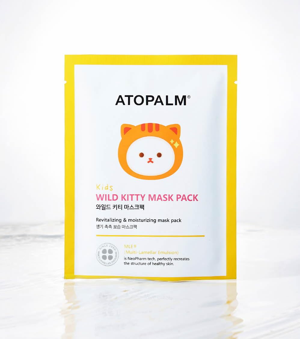 Atopalm Kids Wild Kitty Mask Pack Sheet 15g*5ea