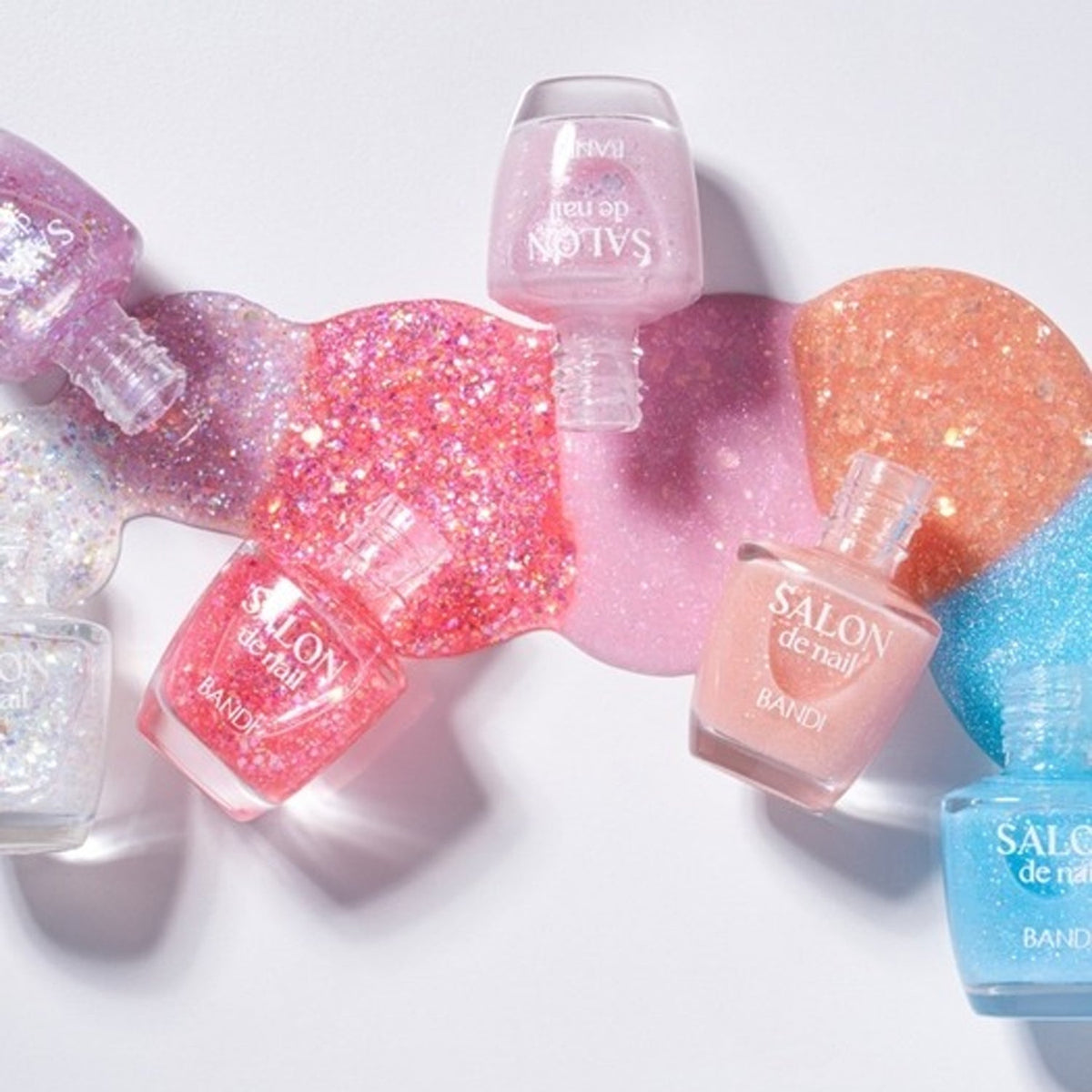 BANDI Salon de Nail Glitter 7ml 11 Colors