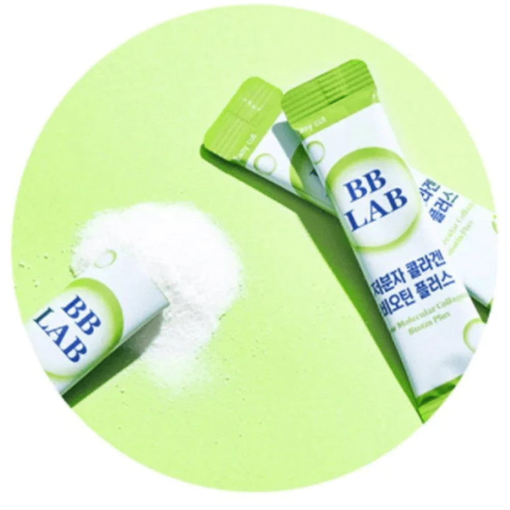 BBLAB (Halal) Low Molecular Collagen of Biotin Plus 2g*30 sticks